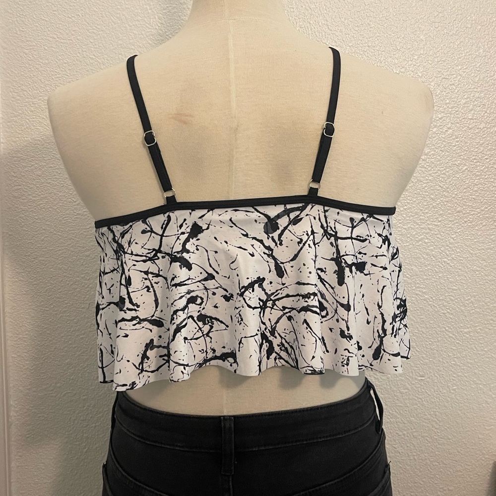Flowy bikini top